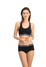 Load image into Gallery viewer, Puma Women Black Racer Back Top 1P Hang
