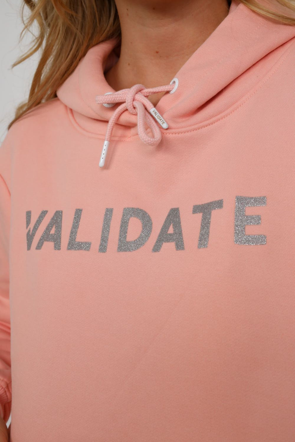 Validate Pink Brushed Arden Hoodie | Validate Fashion Hoodies & Sweatshirts | Hertfordshire