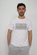 Load image into Gallery viewer, Validate White Benjy T-Shirt
