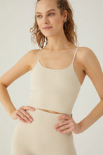 Load image into Gallery viewer, F&amp;G Seamless Cami Bra Whisper White

