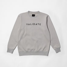Load image into Gallery viewer, Validate Stone Grey Toby Crew Neck Sweat
