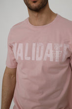 Load image into Gallery viewer, Validate Sunset Pink Deano T-Shirt
