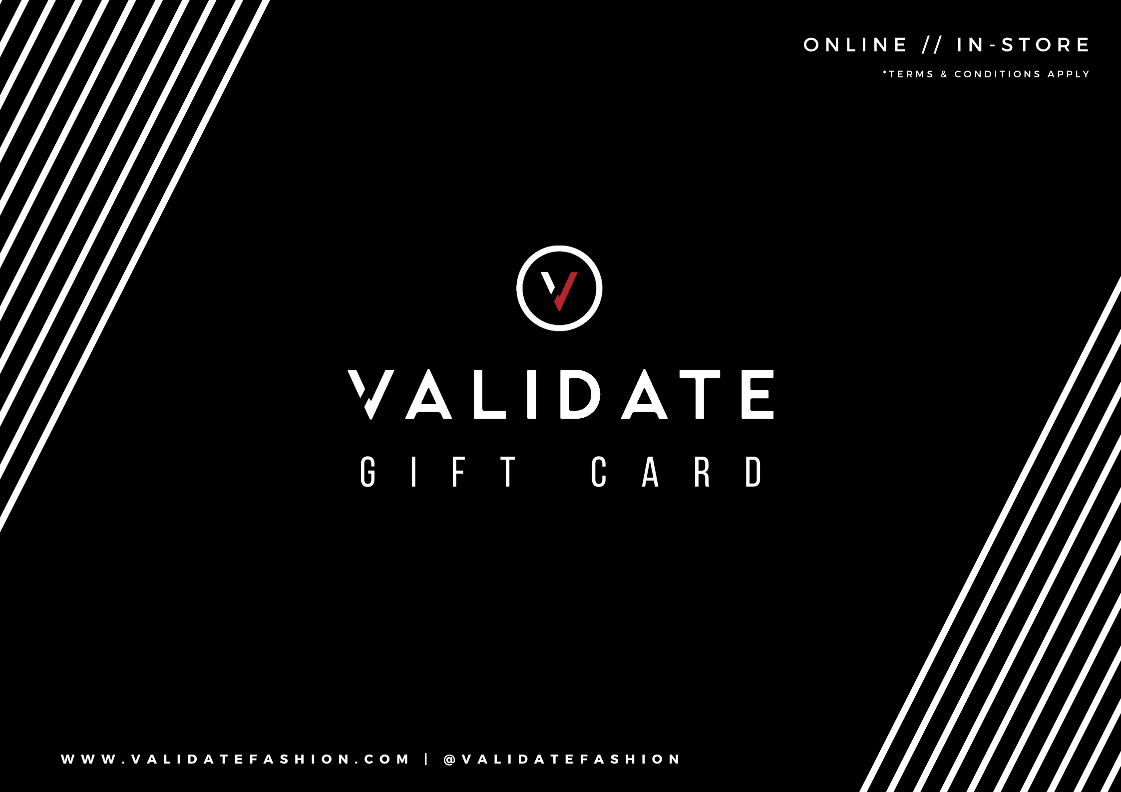 Validate Gift Card