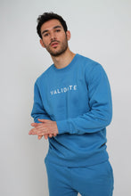 Load image into Gallery viewer, Validate Toby Crew Sweatshirt Signal Blue
