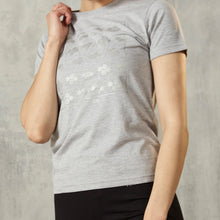 Load image into Gallery viewer, Validate Grey Marl Violet T-Shirt
