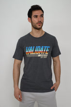 Load image into Gallery viewer, Validate Zach T-Shirt Charcoal

