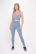 Load image into Gallery viewer, Validate Matchbox Leopard Blue WW Seamfree Yoga Bra | Validate Fashion Women&#39;s Joggers and Leggings | Hertfordshire
