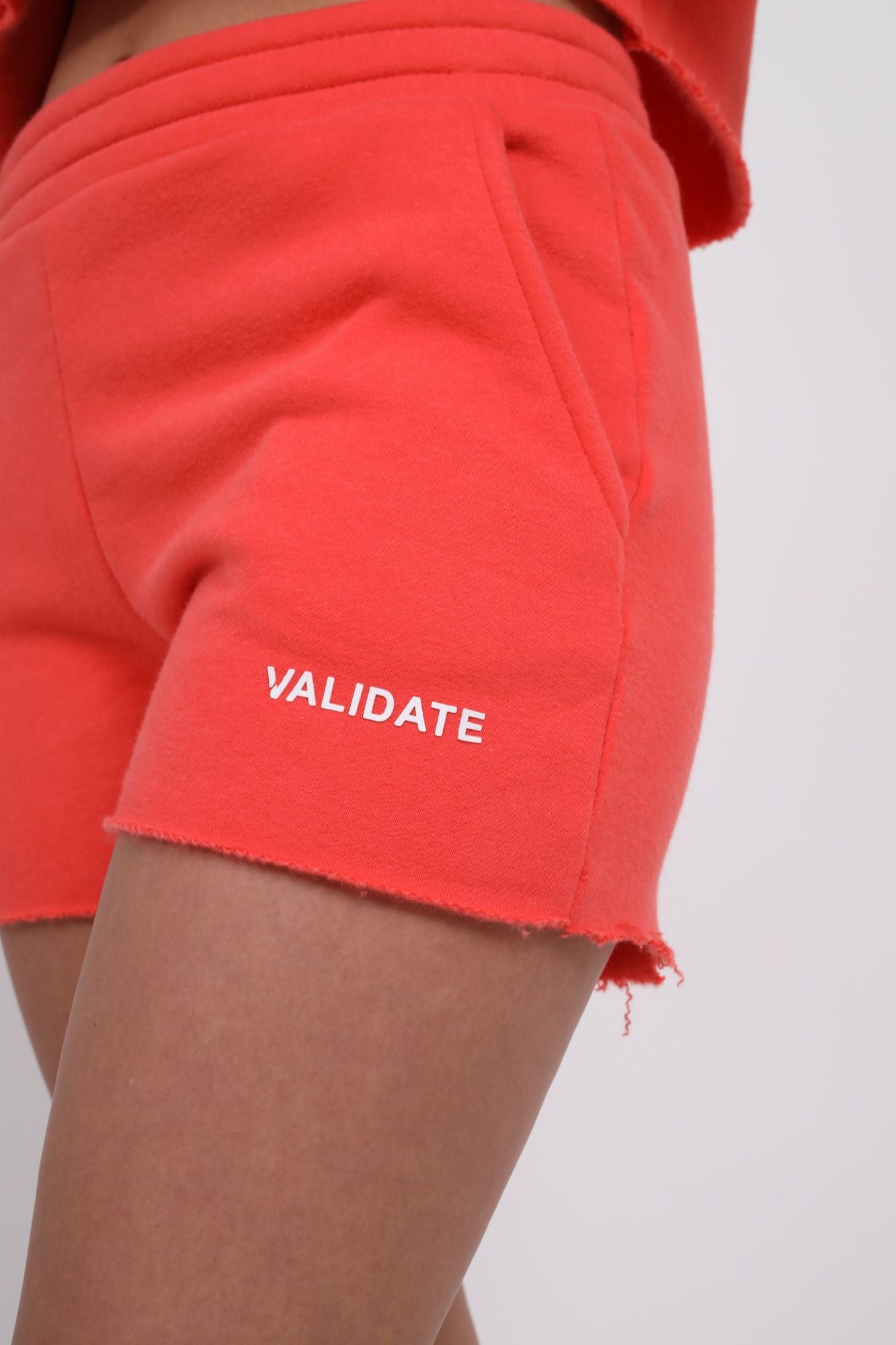Validate Phoebe Red Shorts | Validate Fashion Women's Shorts | Hertfordshire