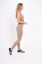 Load image into Gallery viewer, Essential Seamless Leggings Leopard Brown | Womenswear | Validate Fashion | Hertfordshire
