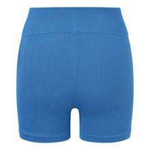 Load image into Gallery viewer, Essential Seamless Ribbed Short Blue
